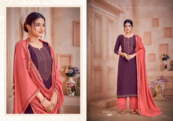 Panch Ratna Alfaaz Silk Designer Dress Material Collection